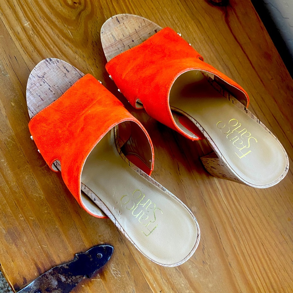 Franco Sarto cork sandals